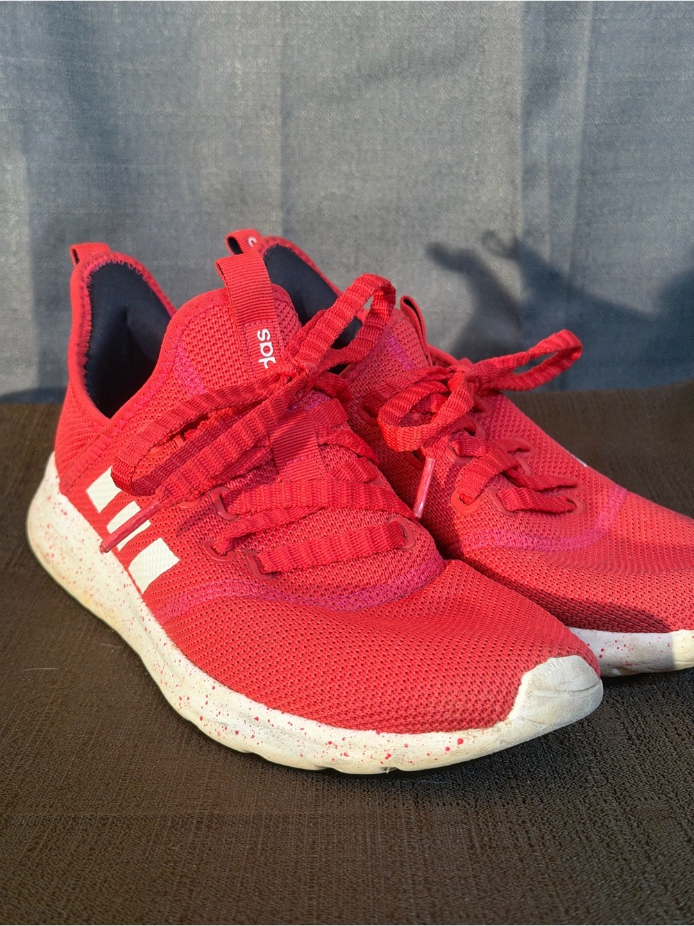 adidas Men's Red Athletic Sneakers